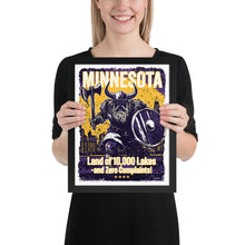  [CITYFAN] MINNESOTA 2 (Framed Print)