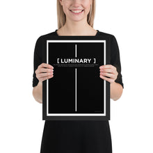  [CROSSWORDS] LUMINARY (Framed Print)