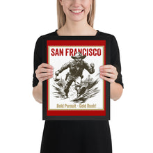  [CITYFAN] SAN FRANCISCO 01 (Framed Print)