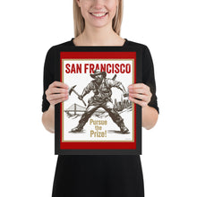  [CITYFAN] SAN FRANCISCO 03 (Framed Print)