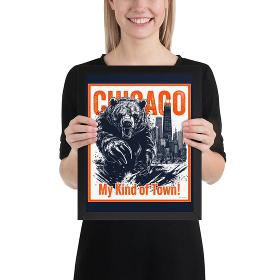 [CITYFAN] CHICAGO 04 (Framed Print)