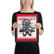  [CITYFAN] KANSAS CITY 03 (Framed Print)