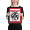 [CITYFAN] KANSAS CITY 04 (Framed Print)