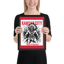  [CITYFAN] KANSAS CITY 04 (Framed Print)