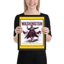  [CITYFAN] WASHINGTON 01 (Framed Print)