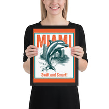  [CITYFAN] MIAMI 03 (Framed Print)