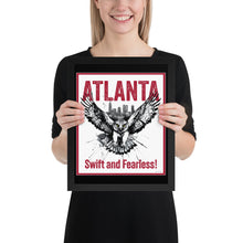  [CITYFAN] ATLANTA 02 (Framed Print)