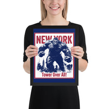  [CITYFAN] NEW YORK 03 (Framed Print)