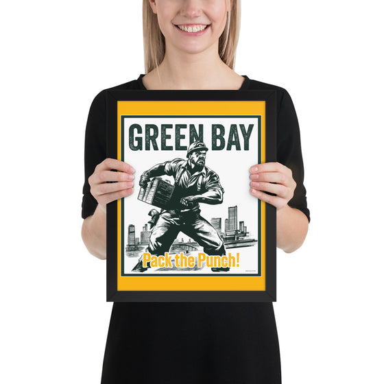 [CITYFAN] GREEN BAY 03 (Framed Print)