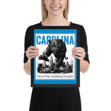  [CITYFAN] CAROLINA 02 (Framed Print)