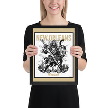  [CITYFAN] NEW ORLEANS 033Framed Print)