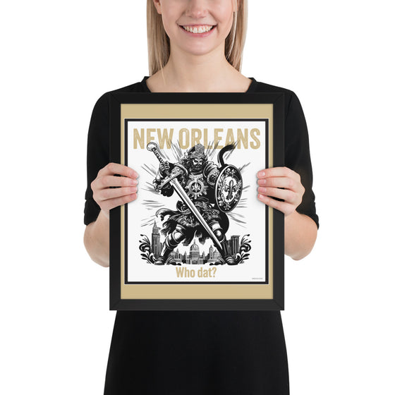 [CITYFAN] NEW ORLEANS 033Framed Print)