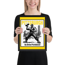  [CITYFAN] PITTSBURGH 02 (Framed Print)