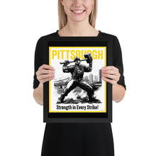  [CITYFAN] PITTSBURGH 03 (Framed Print)