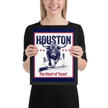  [CITYFAN] HOUSTON 02 (Framed Print)