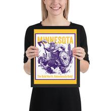  [CITYFAN] MINNESOTA 01 (Framed Print)