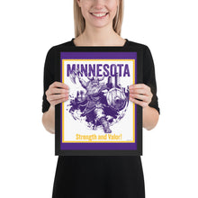  [CITYFAN] MINNESOTA 03 (Framed Print)