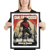 [CITYFAN] SAN FRANCISCO 5 (Framed Print)