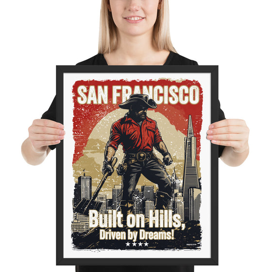 [CITYFAN] SAN FRANCISCO 5 (Framed Print)