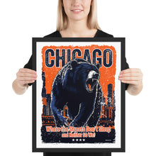  [CITYFAN] CHICAGO 1 (Framed Print)