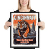 [CITYFAN] CINCINNATI 3 (Framed Print)