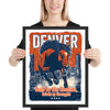 [CITYFAN] DENVER 2 (Framed Print)