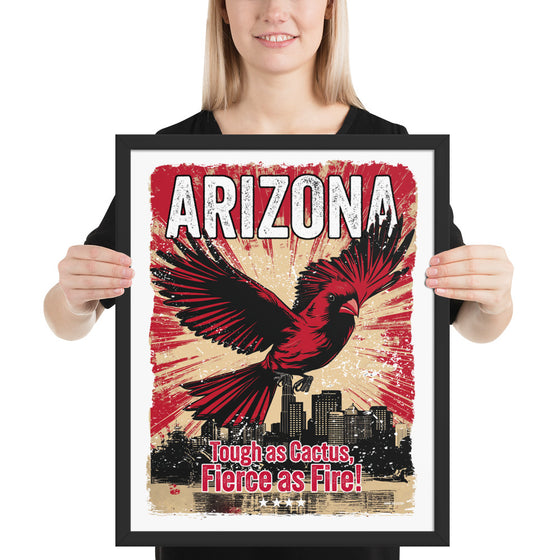 [CITYFAN] ARIZONA 1 (Framed Print)