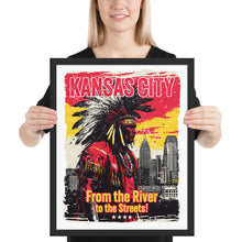  [CITYFAN] KANSAS CITY 4 (Framed Print)