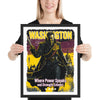 [CITYFAN] WASHINGTON 3 (Framed Print)