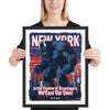 [CITYFAN] NEW YORK 1 (Framed Print)