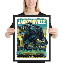  [CITYFAN] JACKSONVILLE 1 (Framed Print)