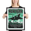 [CITYFAN] NEW YORK 3 (Framed Print)