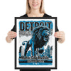 [CITYFAN] DETROIT 3 (Framed Print)