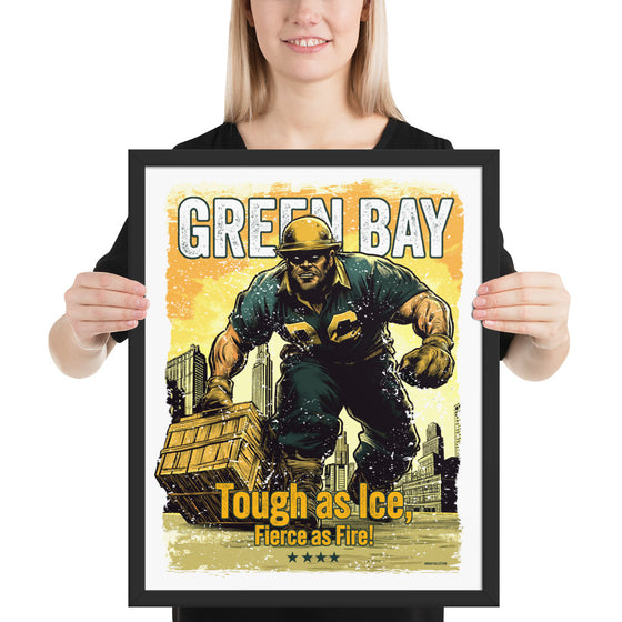 [CITYFAN] GREEN BAY 1 (Framed Print)