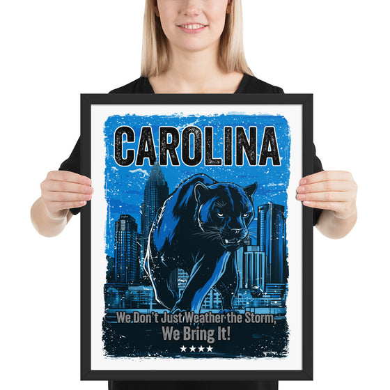 [CITYFAN] CAROLINA 3 (Framed Print)