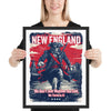 [CITYFAN] NEW ENGLAND 1 (Framed Print)