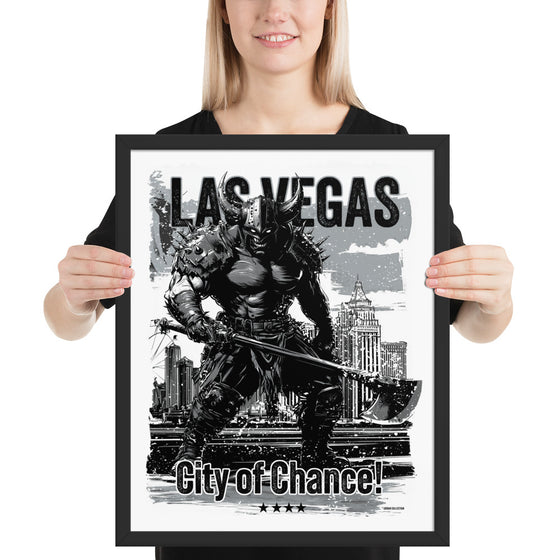 [CITYFAN] LAS VEGAS 4 (Framed Print)