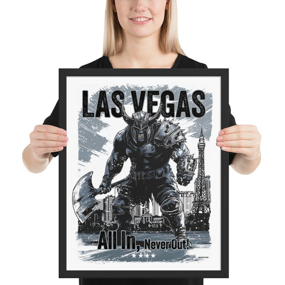 [CITYFAN] LAS VEGAS 2 (Framed Print)