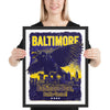 [CITYFAN] BALTIMORE 1 (Framed Print)