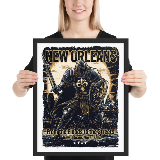 [CITYFAN] NEW ORLEANS 2 (Framed Print)