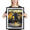 [CITYFAN] PITTSBURGH 1 (Framed Print)