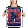 [CITYFAN] HOUSTON 1 (Framed Print)