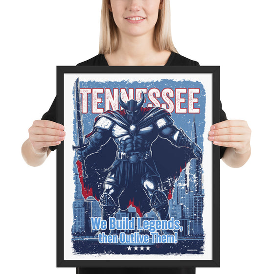 [CITYFAN] TENNESSEE 2 (Framed Print)