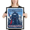 [CITYFAN] TENNESSEE 1 (Framed Print)