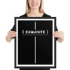 [CROSSWORDS] EXQUISITE (Framed Print)