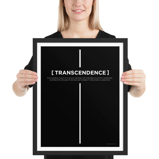 [CROSSWORDS] TRANSCENDENCE (Framed Print)