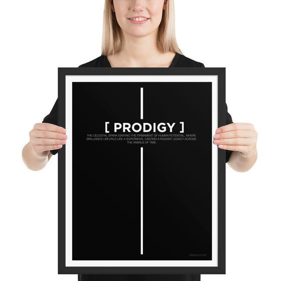 [CROSSWORDS] PRODIGY (Framed Print)