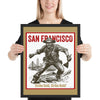 [CITYFAN] SAN FRANCISCO 02 (Framed Print)