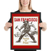 [CITYFAN] SAN FRANCISCO 03 (Framed Print)