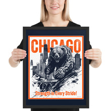  [CITYFAN] CHICAGO 02 (Framed Print)